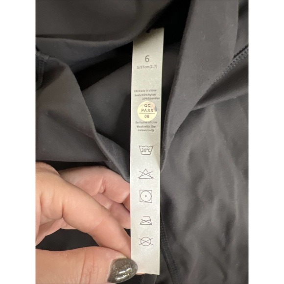 Lululemon Wunder Under High Rise Pants Size 6 S/57cm. Dark Grey FS Charity - Picture 4 of 8